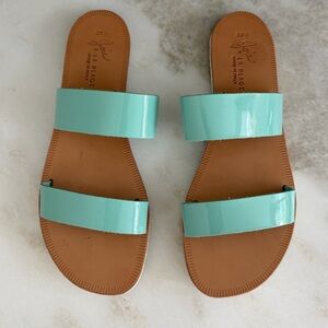 Joie A La Plage Turquoise Sandals